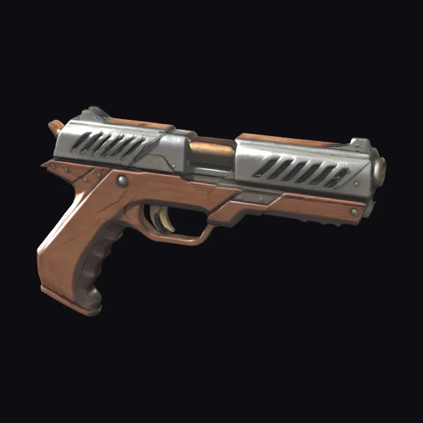 Rustic Sci-Fi Pistol