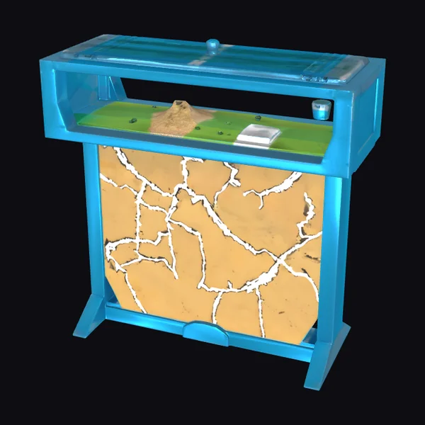 Cracked Earth Terrarium