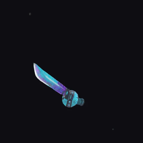 Glowing Cyberpunk Katana Blade