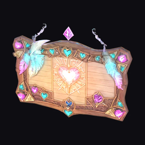 Fantasy Wooden Quest Board