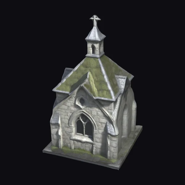 Small Ancient Stone Church