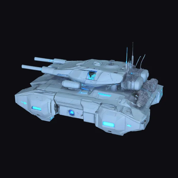 Futuristic Cyberpunk Tank