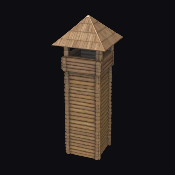 Wooden Watch Tower
