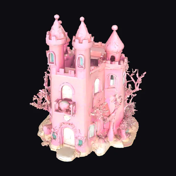 Pink Coral Castle
