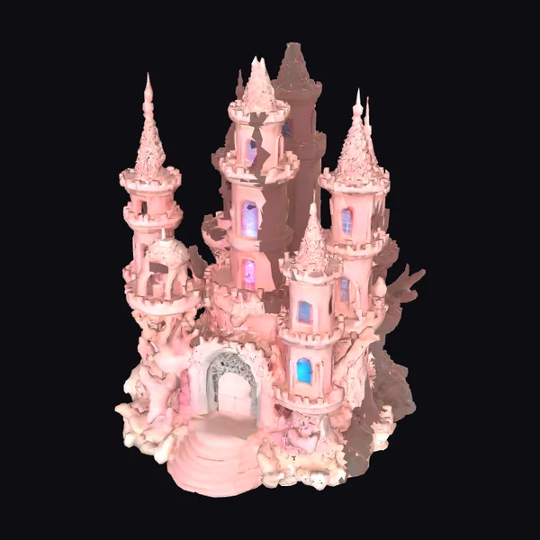 Pink Coral Castle