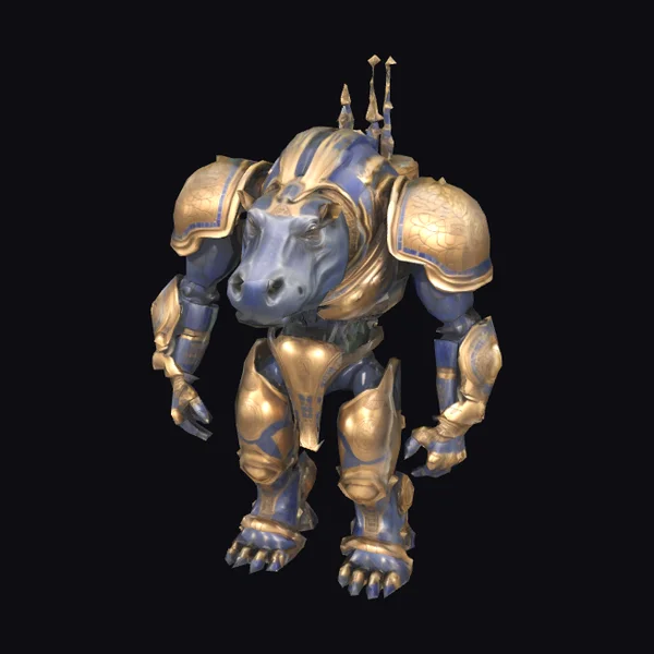 Armored Hippopotamus Machine