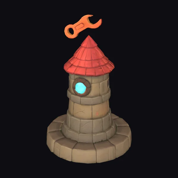 Tower Repair Scene