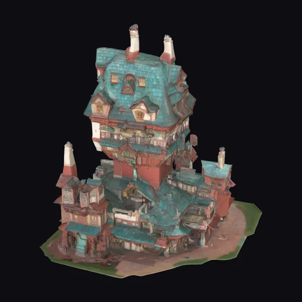 Whimsical Tower Home