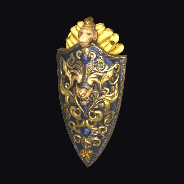 Banana Knight Shield