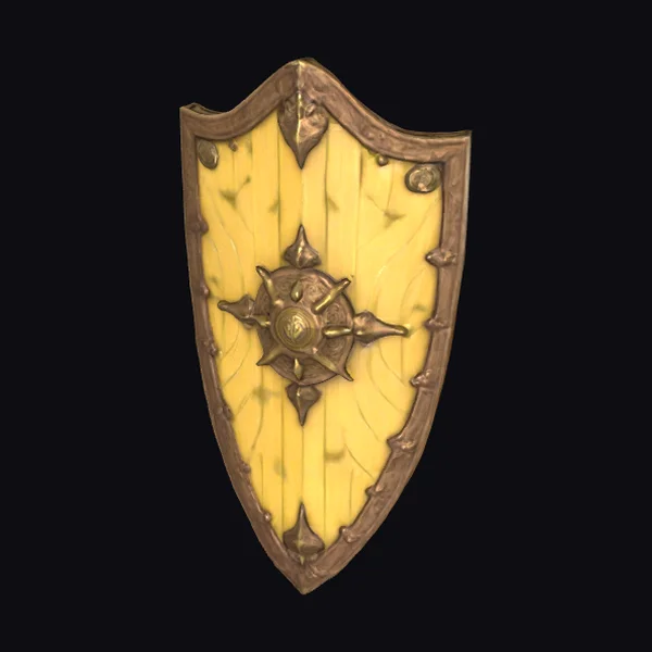 Banana Wooden Shield