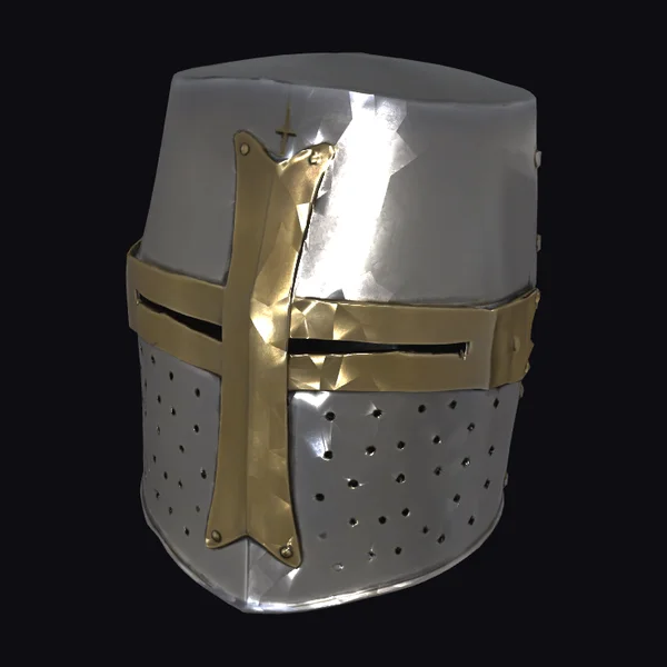 Medieval Steel Visor