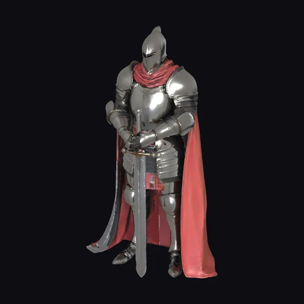 Medieval Knight in Armor