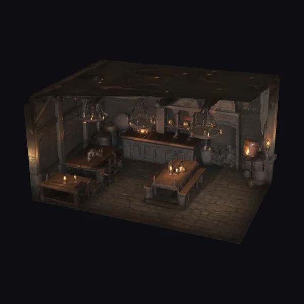 Medieval Tavern Interior