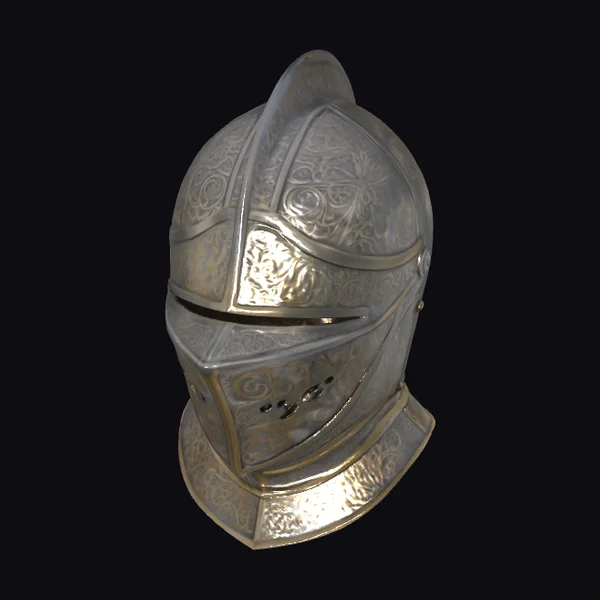 Medieval Knight Helmet