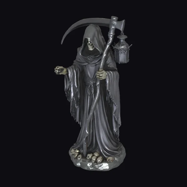 Grim Reaper Stone Statue