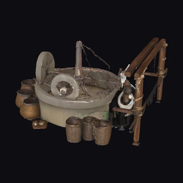 Old Stone Mill Interior