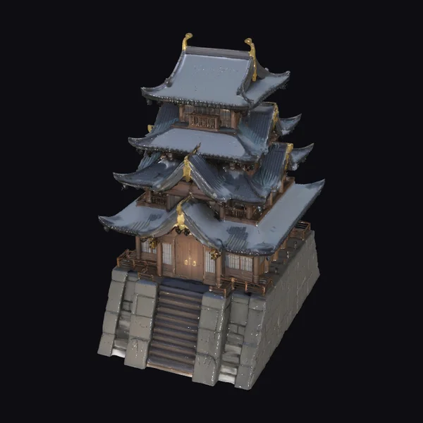 Japanese Castle Pagoda