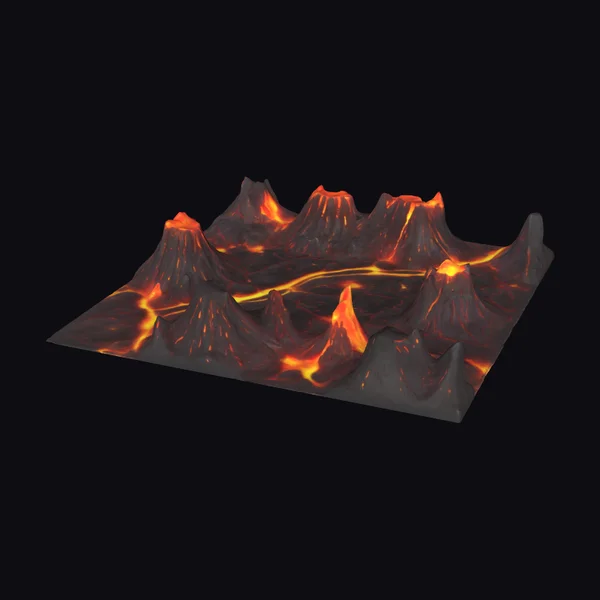 Volcanic Terrain Chunk