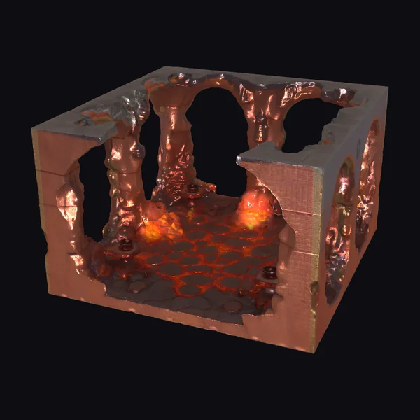 Dwarven Stone Forge Interior