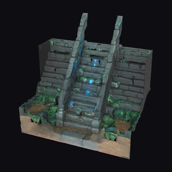 Ancient Mayan Temple Ruin