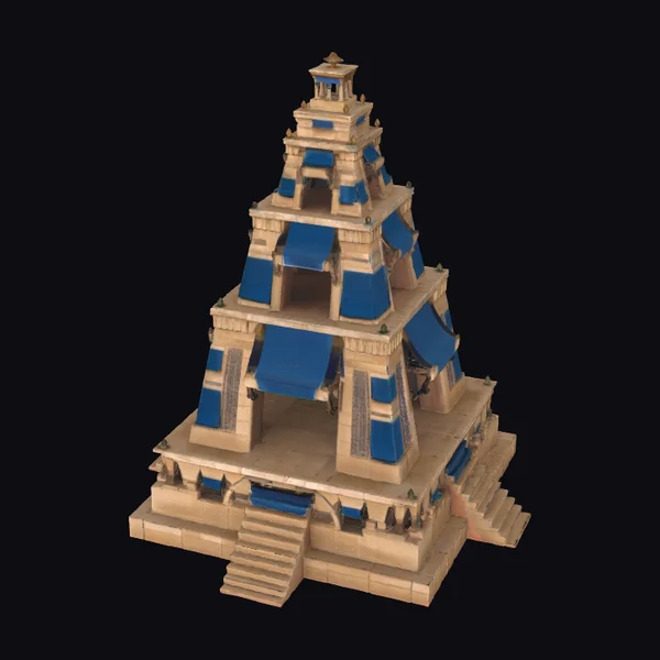 Ancient Sandstone Ziggurat