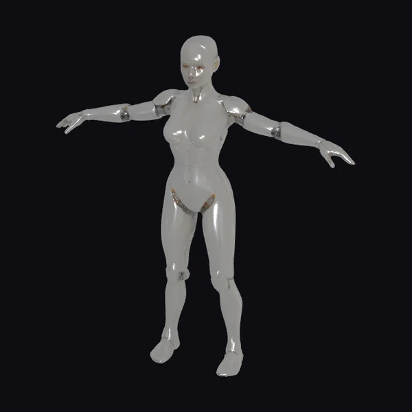 Female Android Body