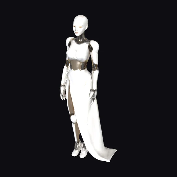 Female Android Figure