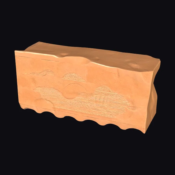 Sandstone Rib Segment