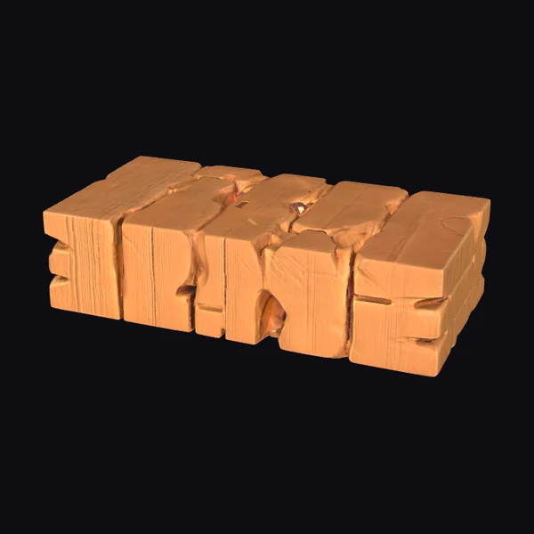 Modular Sandstone Rib Segment