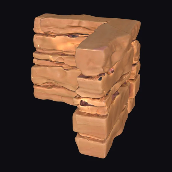 Sandstone Corner Piece