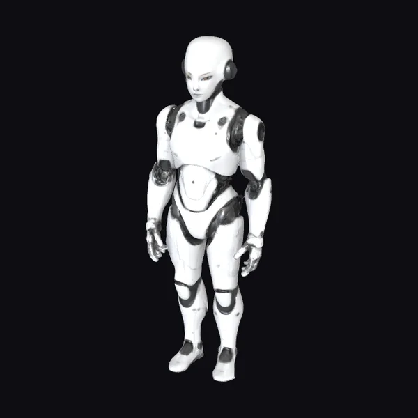 Humanoid Robot Character