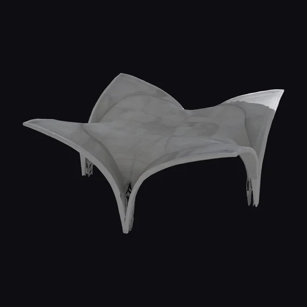 Futuristic Arched Structure