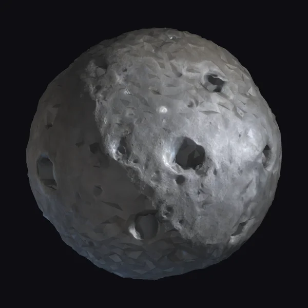 Gray Rocky Celestial Body