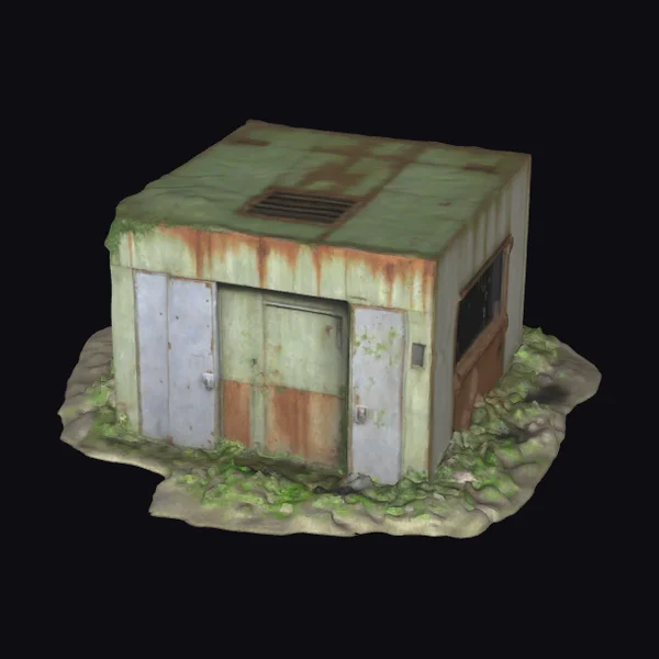 Abandoned Concrete Bunker