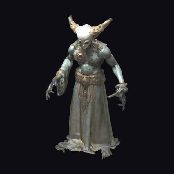 Eerie Humanoid Figure