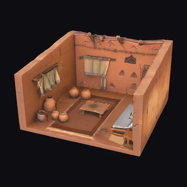 Mud Brick Desert Home