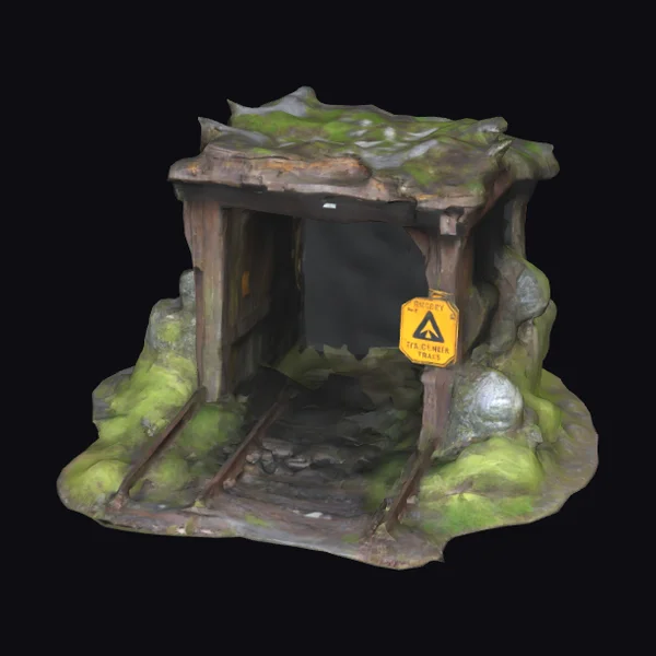 Abandoned Mine Entrance