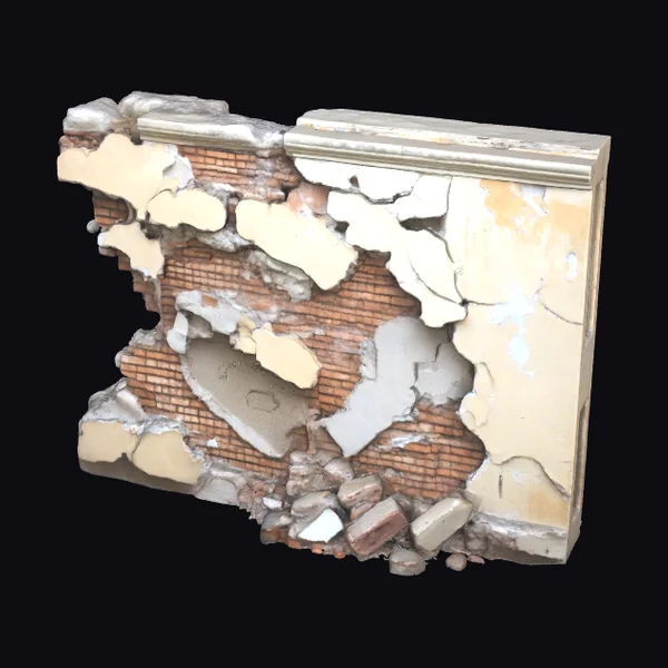 Decaying Wall Fragment