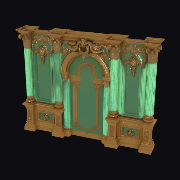 Ancient Venetian Wall Partition