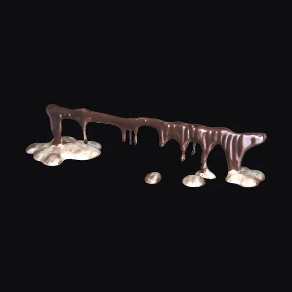 Melting Chocolate on Wall