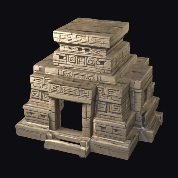 Aztec Temple Ruin Component