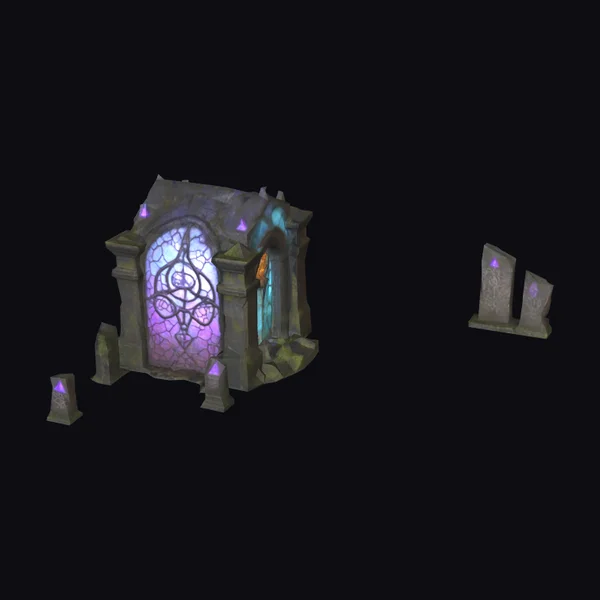 Ancient Mausoleum Entrance