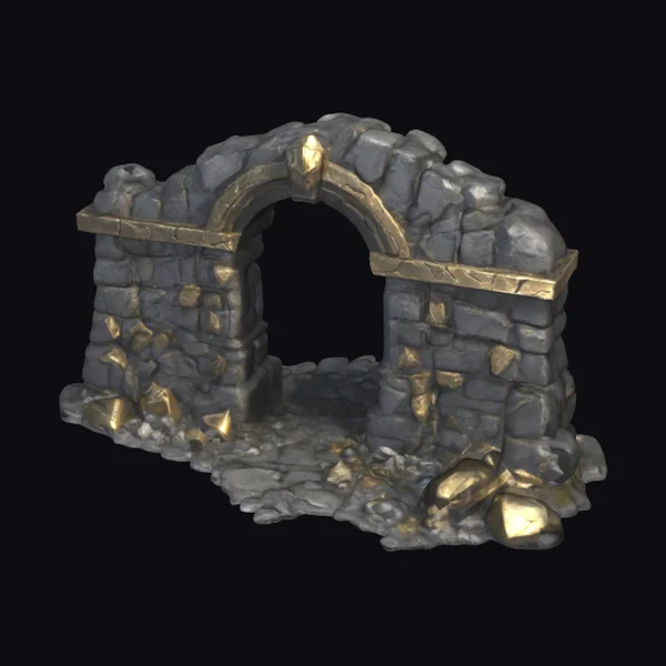 Dark Fantasy Dwarven Ruin