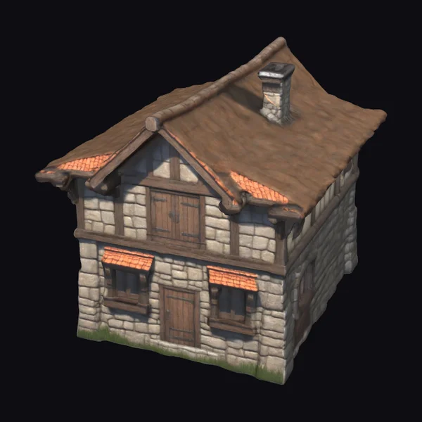 RPG Fantasy Wooden House