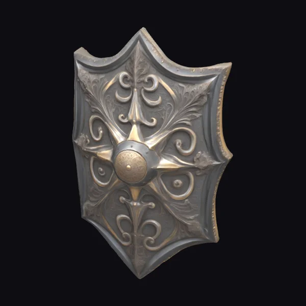 Ornate Metal Shield