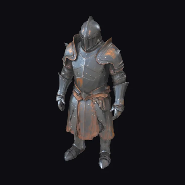 Battle Worn Knight Armor