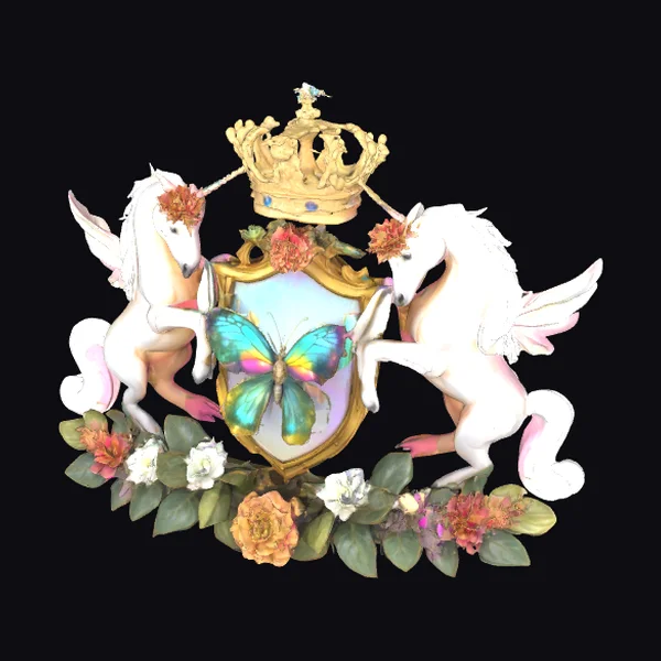 Ornate Heraldic Emblem