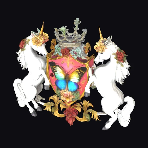 Ornate Heraldic Emblem