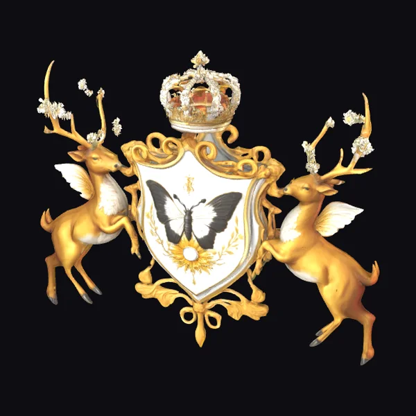 Ornate Heraldic Emblem