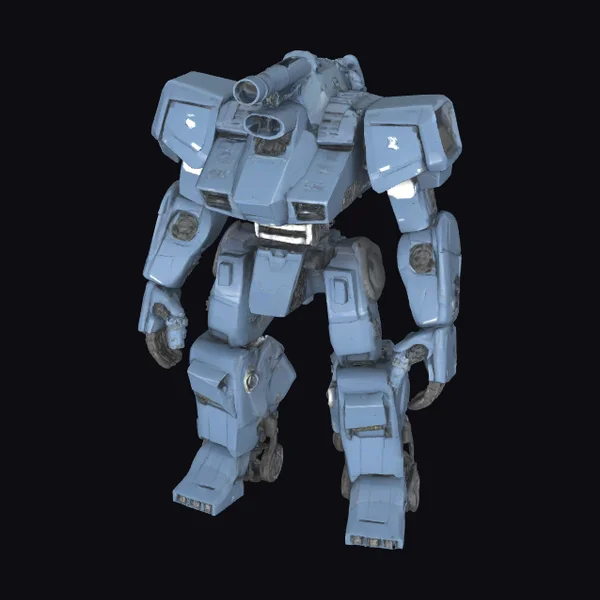 Grey Mech Robot